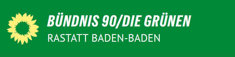 Logo BÜNDNIS 90/DIE GRÜNEN Rastatt Baden-Baden