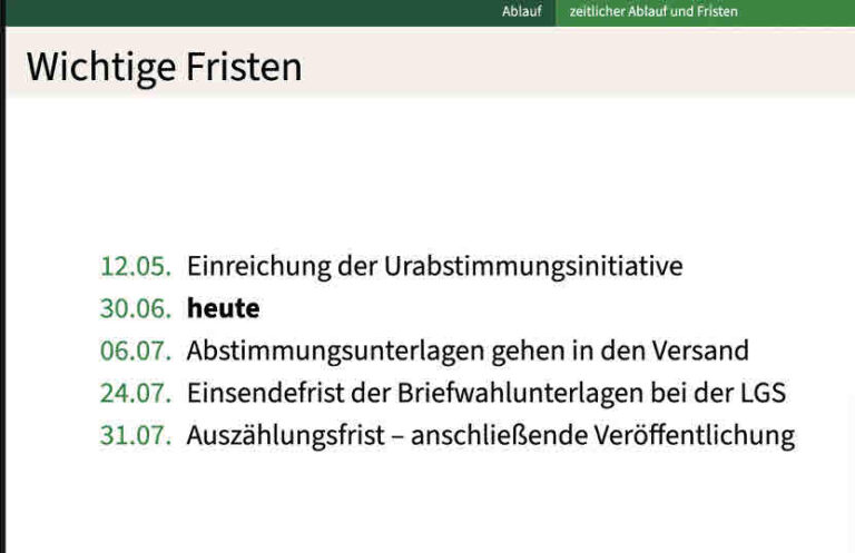 Landesvorstand von BÜNDNIS 90 / DIE GRÜNEN Baden-Württemberg – am 6. Juli 2026 beginnt die Briefwahl